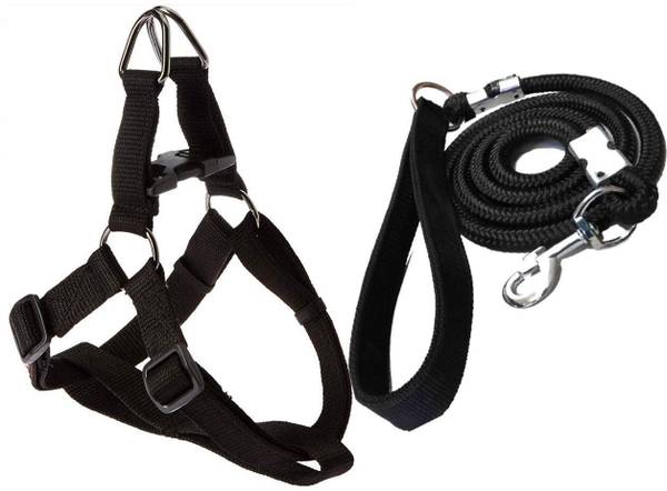SENAPATI Dog Belts Neck Collar and Leash Set (Waterproof, Medium, Leash Size 1.5M-2M) Dog Harness & Leash
