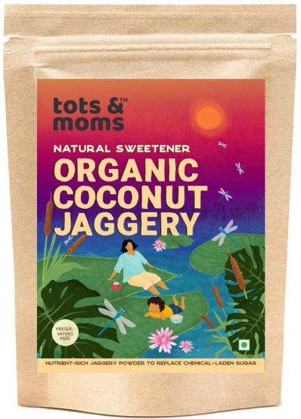 TOTS AND MOMS Organic Coconut Jaggery Powder Jaggery