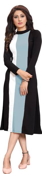 london belly Women A-line Multicolor Dress