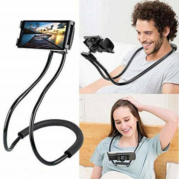 Twixxle XXI-17 Flexible 360 Degree Rotation| Hanging Neck Lazy Mobile Phone Mobile Holder
