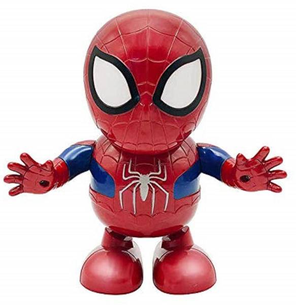 Skstore Dancing Spider Man Toy with Lights & Music Toys for Kids, Battery Operated Spiderman Toy