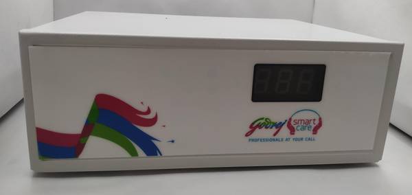 Godrej Refrigerator Stabilizer G500X9A (Working Rang 120V-280V) White  Digital Display Voltage Stabilizer