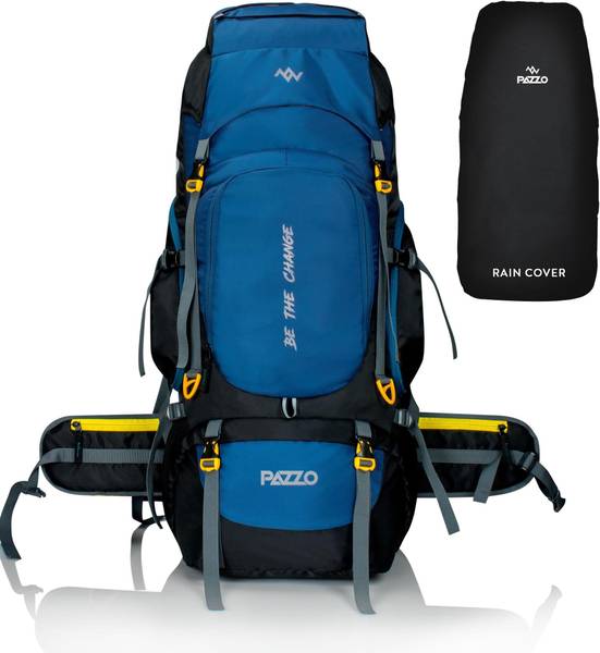 PAZZO 75 Ltr Trekking Bag Hiking Backpack Travel Backpack with Raincover ( 1 year warranty) Rucksack - 75 L