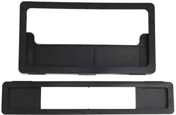 Autoladders Unbreakable number plate frame Bike Number Plate (Plastic 22 cm x 6.5 cm) Bike Number Plate