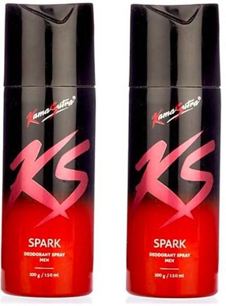Kamasutra KS SPARK 150ML Deodorant Spray - For Men