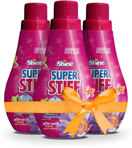 Mr.Shine SUPER STIFF REGULAR 200g FABRIC STIFFNER PACK OF 3 Fabric Stiffener