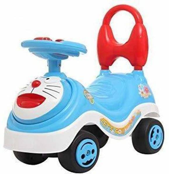 Veryke Doraemon Rider Infant to Toddler Magic CAR, Frog Scooter, Push Tricycle