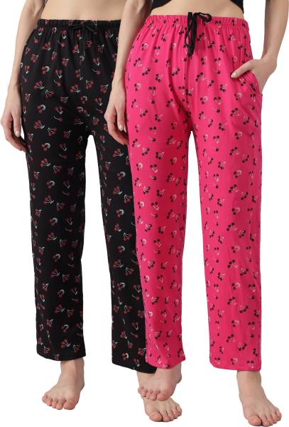 Trendy World Printed Women Multicolor Track Pants