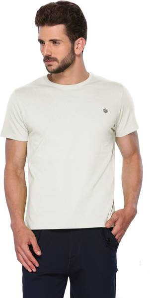 ONN Solid Men Round Neck White T-Shirt