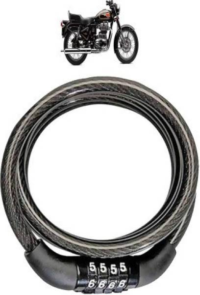 Getsocio Steel Cable Lock For Helmet