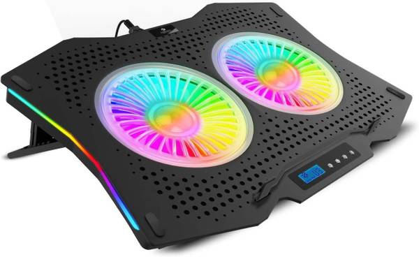 ZEBRONICS ZEB-NC9000 Cooling Pad  (Black)