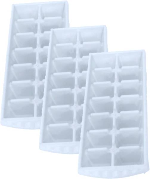 AASHU White Plastic Ice Cube Tray