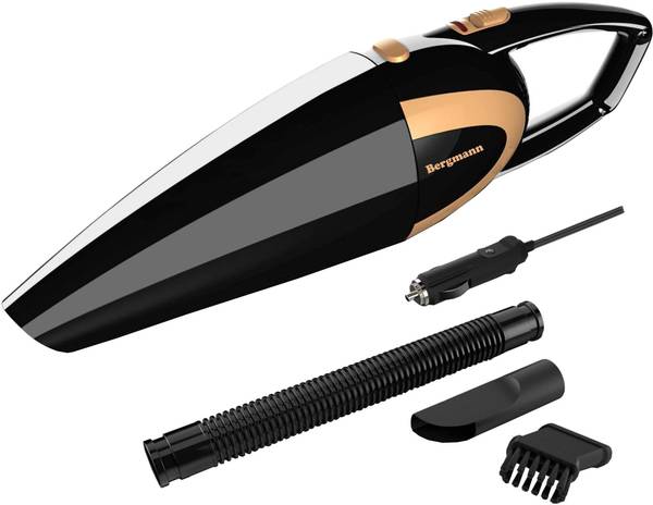 Bergmann Stunner BAV-150B Car Vacuum Cleaner  (Black, Gold)