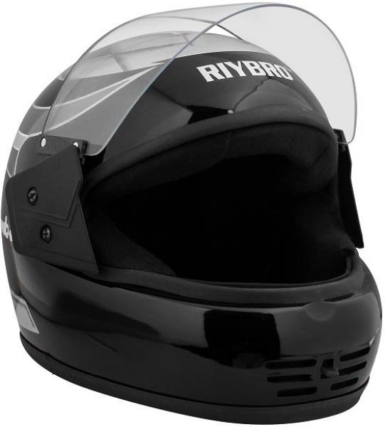 Riybro Full Face ISI Marked with Adjustable strap fro Men & Women Bike & Scooty Riding Motorbike Helmet