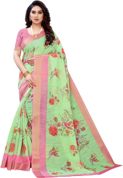 Dimple Trends Printed Daily Wear Georgette Saree