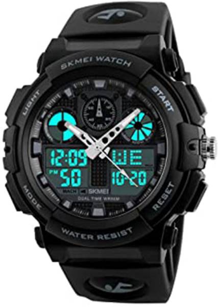 SKMEI 1270-bk-09 Young Look Mens Watch Analog-Digital Watch - For Boys