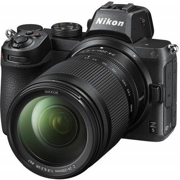 NIKON Z5 Mirrorless Camera 24-200 mm  (Black)