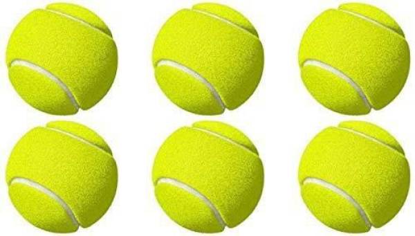 SAAHI SPORTS Light Weight Cricket Tennis Ball Pack Of 6 Ball Cricket Tennis Ball