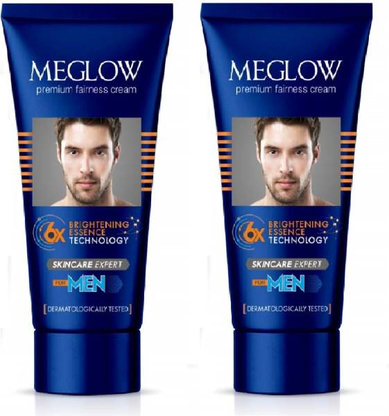 meglow Premium Fairness Cream For Men (Pack of Two)