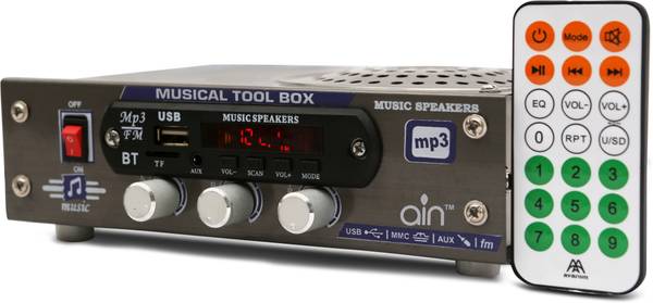 ain AC/DC FM Radio , multimedia Speaker with Bluetooth, USB, SD Card, Aux FM Radio FM Radio