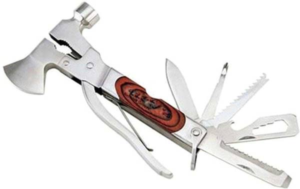 uptodateprouducts Multifunction Hammer Tool with Axe Swiss Knife Other Tools for Car & Home Multi Utility Plier