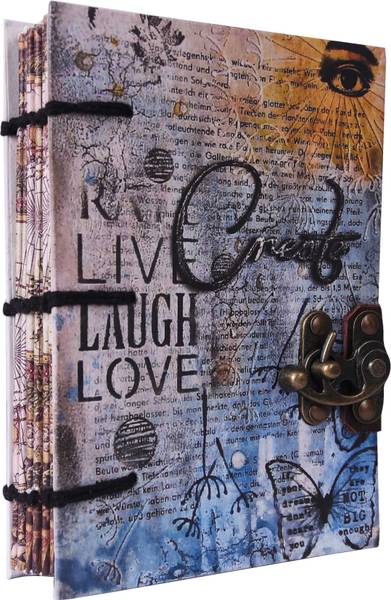 Craft Play Handmade Diary A5 Diary Unruled 144 Pages