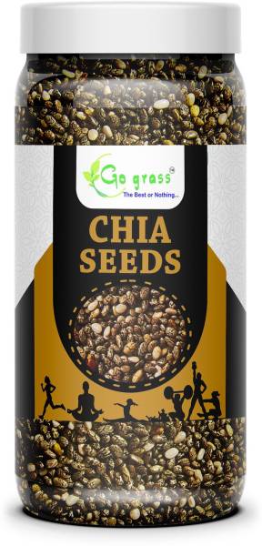 GO GRASS Chia Seed, Gluten Free, Vegan, Raw, Keto Friendly Chia Seeds