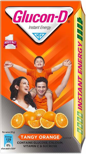 GLUCON-D Orange flavoured Glucose Based Sports Drink