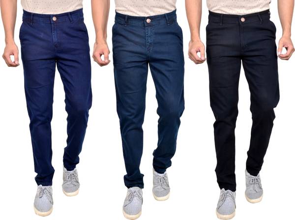 Moudlin Slim Men Multicolor Jeans