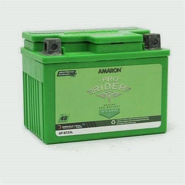 amaron Pro Bike Rider Beta ABR-PR-APBTZ4L Two Wheeler Battery (Capacity: 4Ah) 4 Ah Battery for Bike