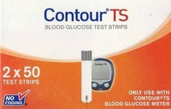 Contour 50X2 100 Glucometer Strips