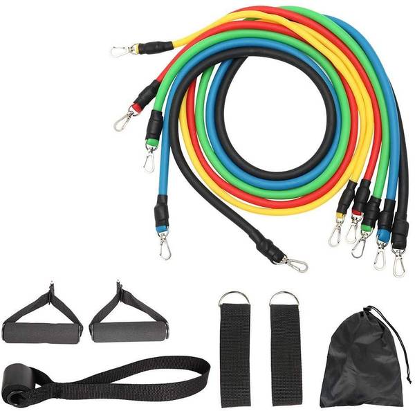 STOCKHAWKERS 11 in 1 Pull Up Assist Bands Exercise Resistance Loop