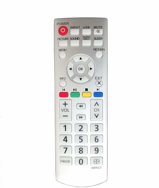 SHIELDGUARD Remote Control No. 24, Compatible for  LED/LCD TV Sanyo Remote Controller