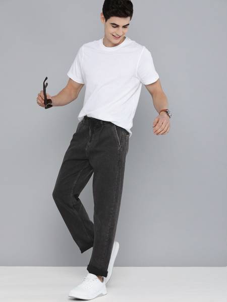 Mast & Harbour Men Black Jeans