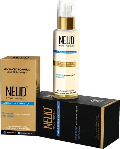 NEUD Natural Hair Inhibitor Permananent Hair Removal Cream Cream