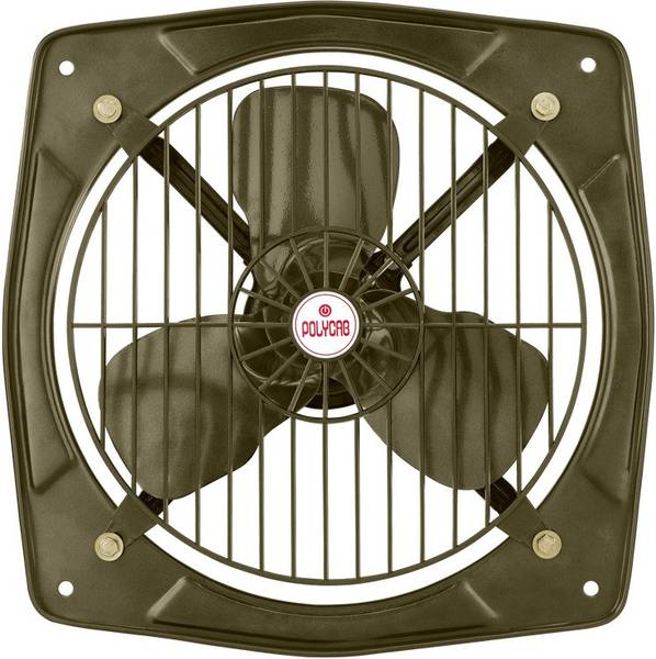Polycab Freshne ES Metal 300MM (12) E FAN FRESHNER ES METAL MET.GOLD BLACK NS 300 mm Exhaust Fan