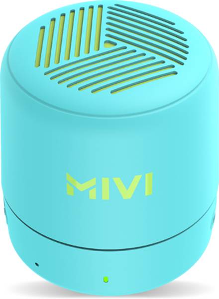 Mivi Play 5 W Portable Bluetooth Speaker  (Turquoise, Mono Channel)