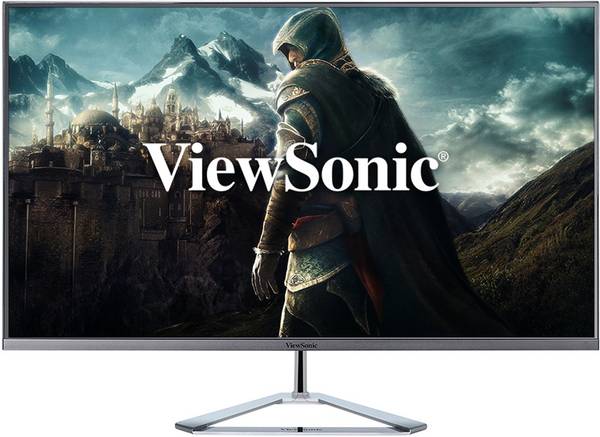 ViewSonic 32 Inch Full HD LED Backlit IPS Panel Frameless, Inbuilt Speakers, Ultra Slim design Monitor (VX3276-MHD-3)  (Response Time: 4 ms, 75 Hz Refresh Rate)