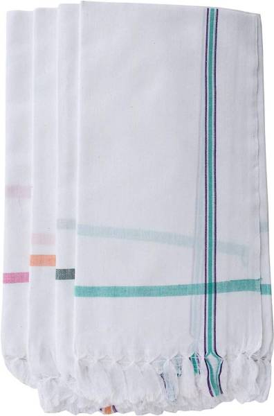 G Fabrics Cotton 200 GSM Bath Gamcha Set