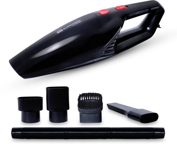 GoMechanic Neutron 4500 Handheld Super Suction Wet/Dry 4.5KPa Power Car Vacuum Cleaner with Anti-Bacterial Cleaning  (Black)