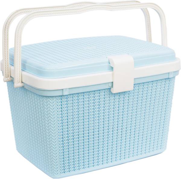GALOOF Plastic 25L Multi Utility Picnic Basket/Cloth Storage/Shopping Basket/Toy Storage Storage Basket