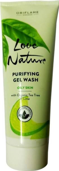 Oriflame Purifying Gel Wash with Organic Tea Tree & Lime (125 ml) Face Wash