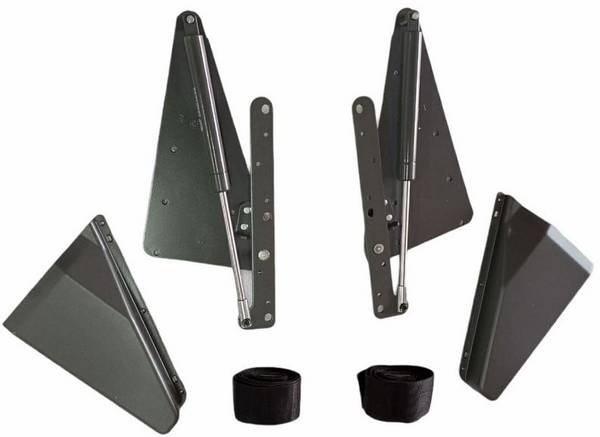 Wall mounted bed hydraulic outlet fitting