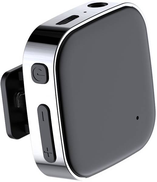 VeeDee v5.0 Car Bluetooth Device with Audio Receiver, USB Cable, Adapter Dongle  (Black)