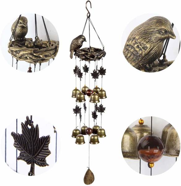 CALDIPREE Copper, Ceramic Windchime