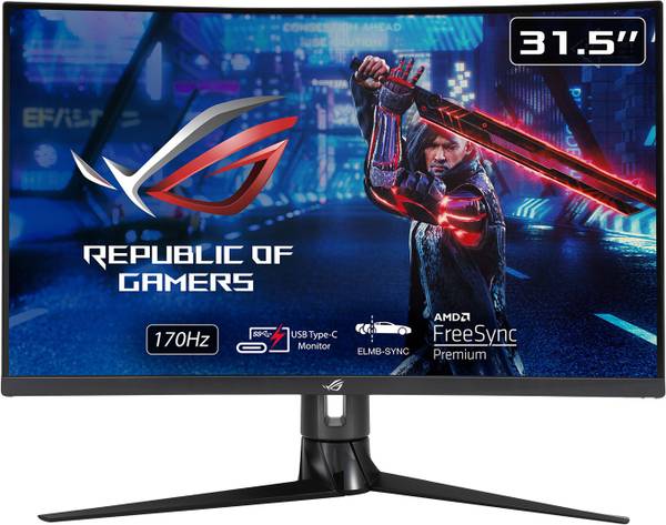 ASUS ROG 80.01 cm (31.5 inch) Curved WQHD LED Backlit VA Panel Gaming Monitor (XG32VC)