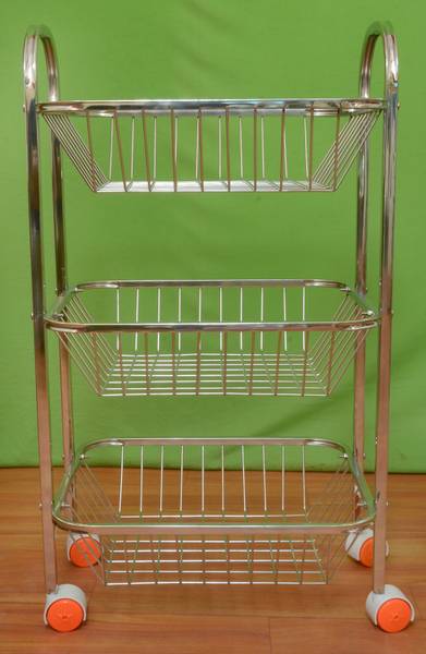 Stainless steel vegetable basket sales
