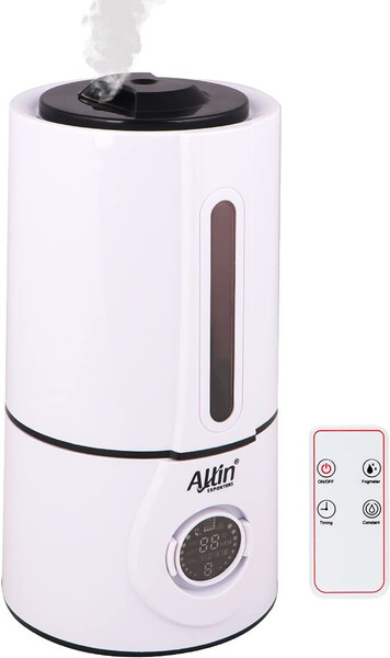 Allin Exporters Room J816 Ultrasonic Humidifier Cool Mist Air Purifier with Remote Control & Digital LED Display for Dryness, Cold & Cough Large Capacity for Room, Baby, Plants, Bedroom Humidifier
