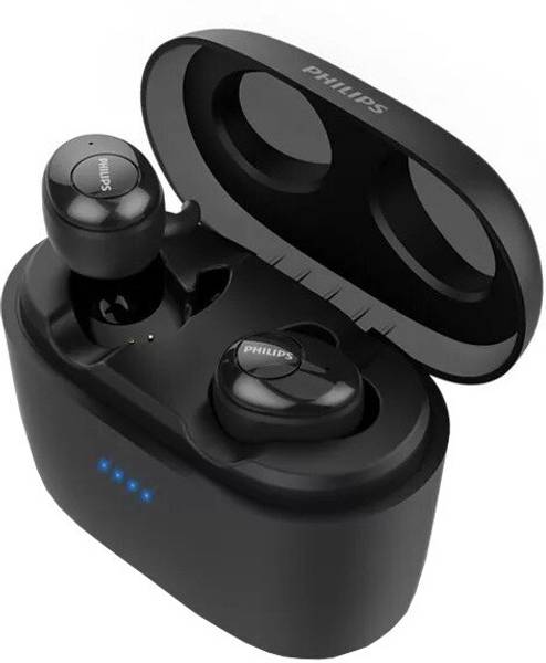 PHILIPS TWS SHB2515 True Wireless Earbuds with 110+ Hr Playtime, Voice Assistant Bluetooth Headset  (Black, True Wireless)