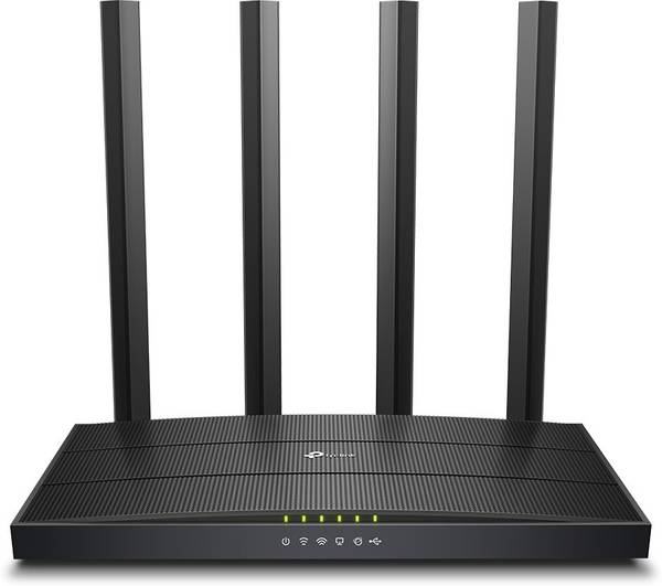 TP-Link Archer C6U 867 Mbps Wireless Router  (Black, Dual Band)